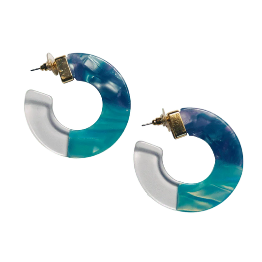 Eva - Blue Earrings