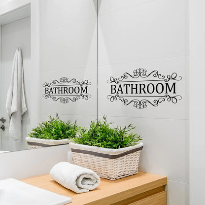 Self-Adhesive Bathroom Wall Stickers