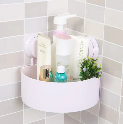 Corner Suction Bathroom Storage Rack