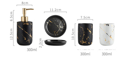 Ceramic Bathroom Vanity Set