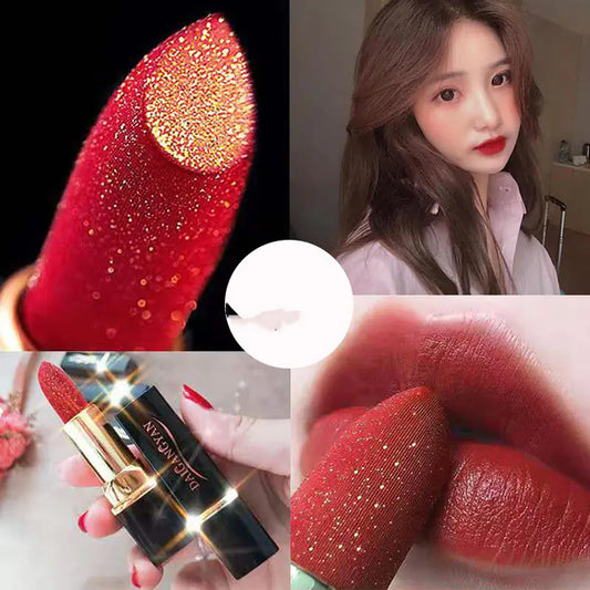 Star Gold Diamond Velvet Matte Red Makeup Moisturizer (Squalane)