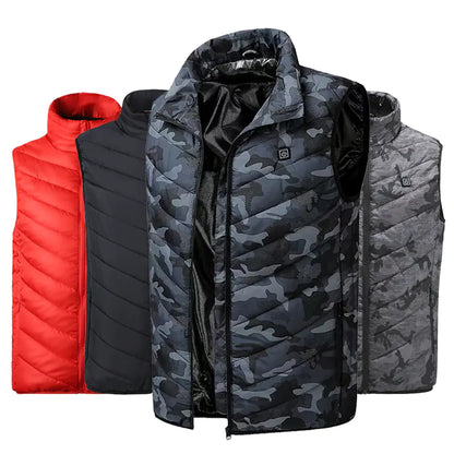 Heated USB Vest for Men and Women - Tactical Thermal Wear