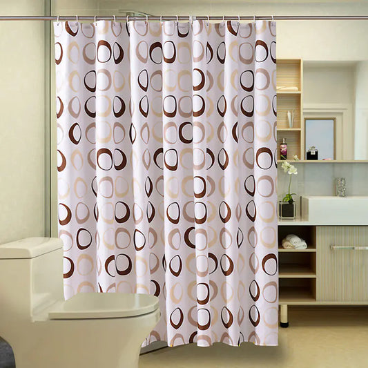 European-style shower curtains