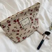 Pleasant Time - w/ Pana Vintage Leopard Print Cosmetic Bag